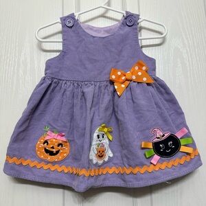 NWOT Good Lad Purple Corduroy Halloween Dress